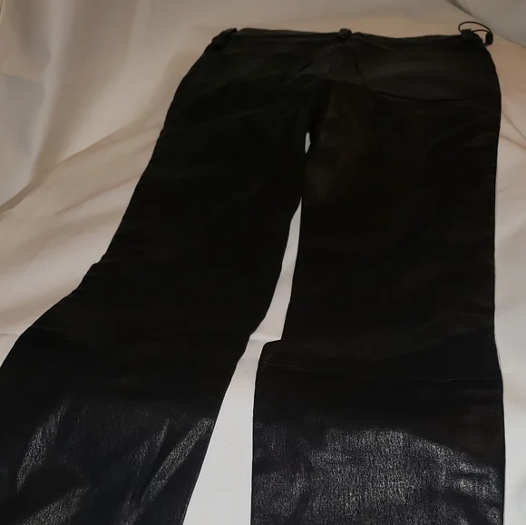 Rag & Bone Black Lamb Leather Cigarette Pants NWT!